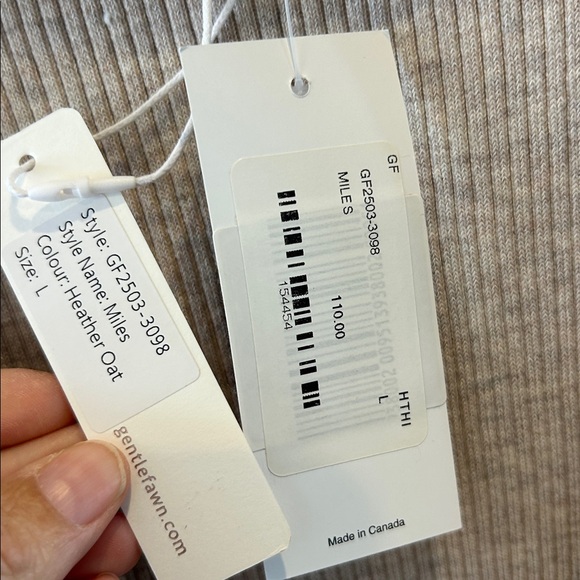 Gentle Fawn Miles Ribbed Tank NWT - Picture 4 of 9